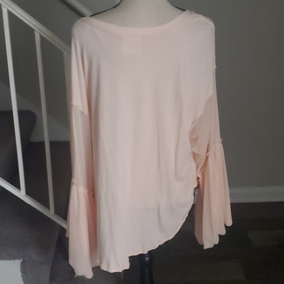 Free People Still Got it Tee in Blush Pink - Picture 4 of 13